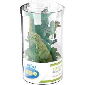 FIGURINE - PERSONNAGE Tube de 12 Mini Plus Figurines Dinosaures PAPO - M