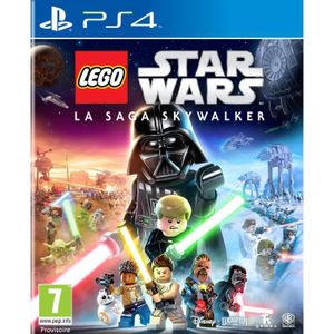 JEU PS4 LEGO Star Wars: La Saga Skywalker Jeu PS4