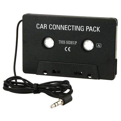 Audio AUX voiture Cassette ruban Adaptateur convertisseur 3.5 MM Noir -  Cdiscount