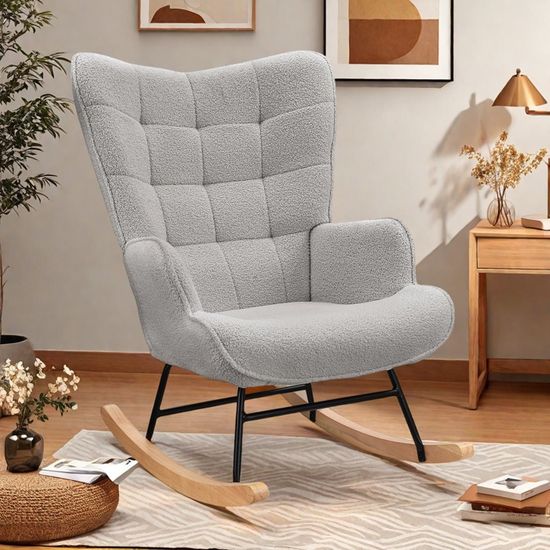 Fauteuil à Bascule, Rocking Chair, Fauteuil Allaitement, Chaise A
