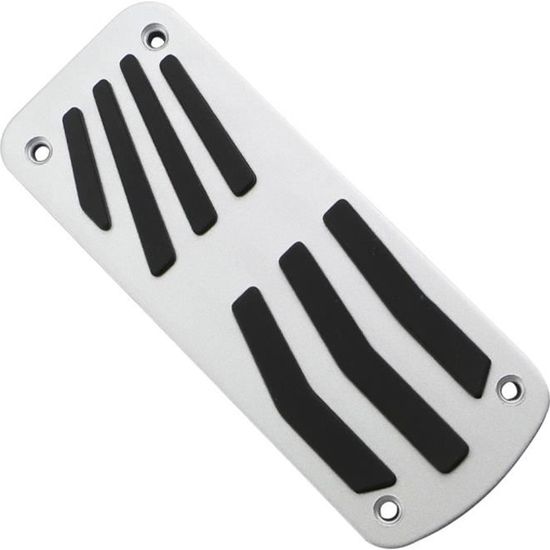 Housses Antidérapantes Pour Pédales De Voiture — Frein, Accélérateur, Embrayage — Alliage Aluminium Rouge - 9