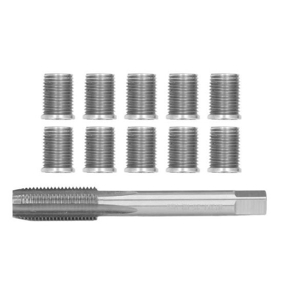 Kit De Réparation Filetage Bougies D'allumage - 5 Pièces - Tarauds, Alésoirs, Inserts - Pour Moteurs