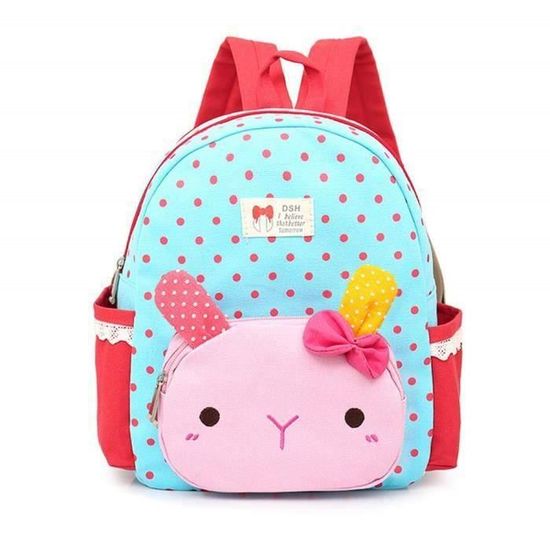 Montre Enfant Lapin Mignon - Apprentissage Lecture Heure - Sangle Réglable - Cadeau Fille Garçon - Quartz
