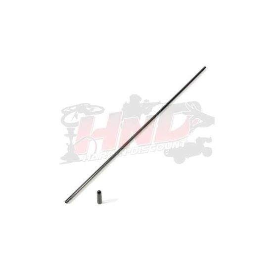 Tube D'antenne Associated 6338 Avec Capuchon Noir - Compatible SC10, GT RC10B44, T4, TC6 ProLite
