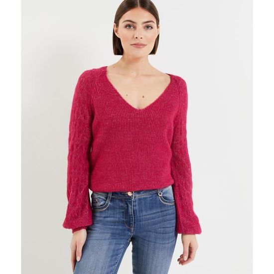 Chemise En Maille Femme Imprimé Léopard - Manches Longues, Col Chemise, Matière Souple, 80% Recyclée - Grain De Malice - 4