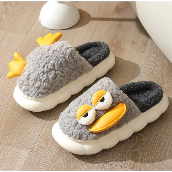 Pantoufle shop homme marrante