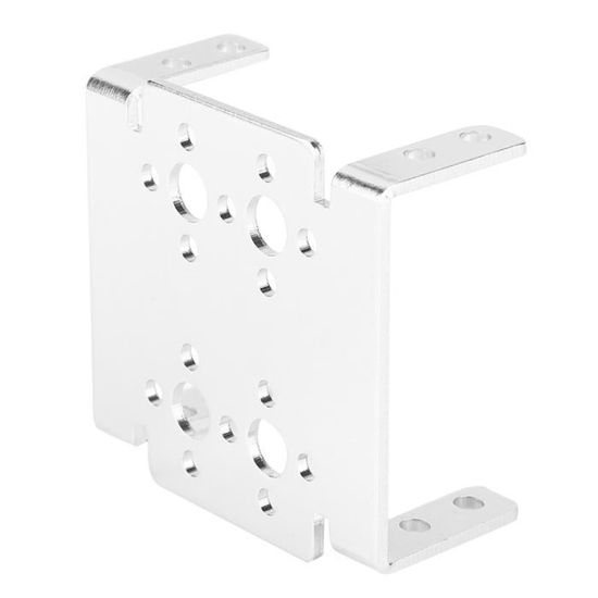 Plateforme Anti-vibration Double Avec 2 Servos SG90 9g – Pour Caméra FPV, Cardan Plastique 2 Axes