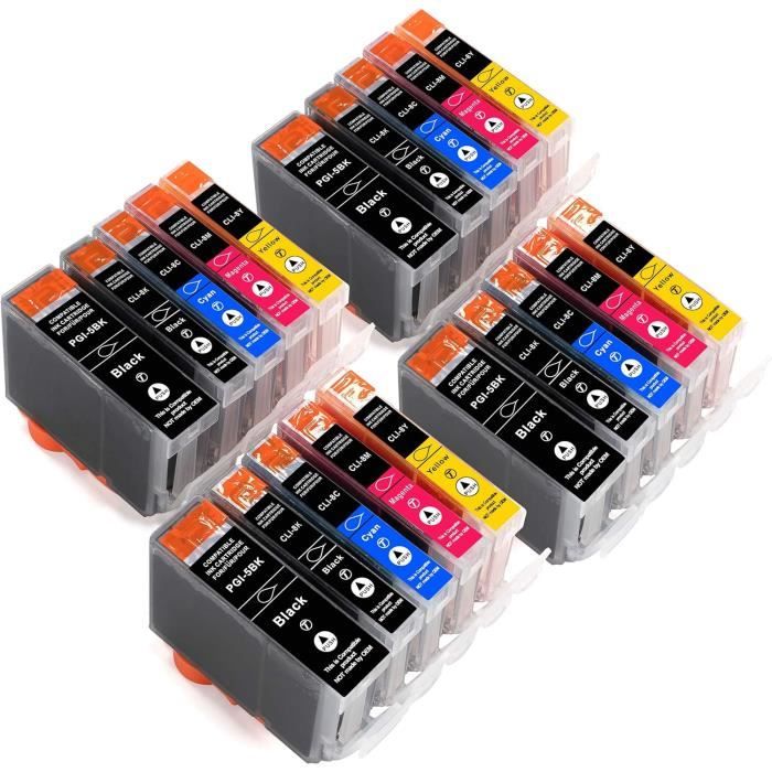 Inktmedia® huismerk - Inktcartridge - Alternatief voor de Canon CLI-8