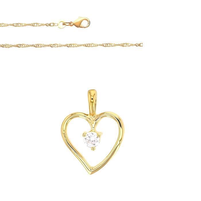 NKlaus - Pendentif Dauphin En Or Jaune 333/8 Carats | 11,2mm - Amulette Pour Bébé Ou