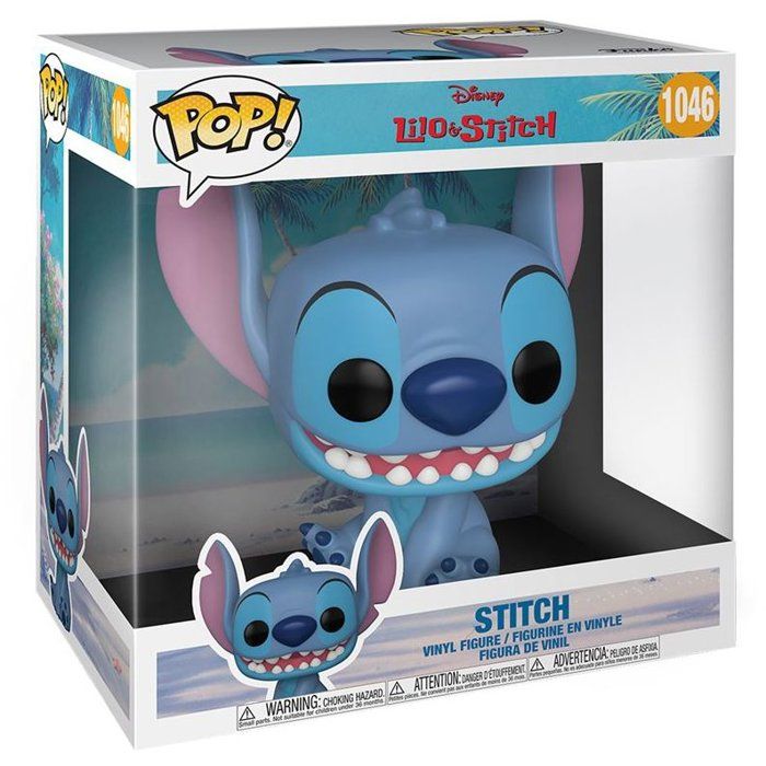 Lilo & Stitch Figurine POP! Super Sized Jumbo Stitch 25 cm - vue 3