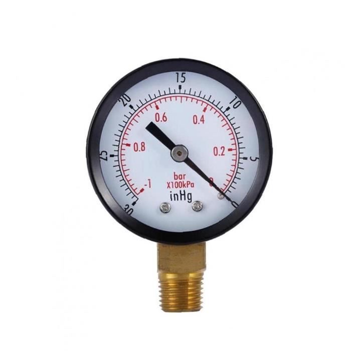 Manomètre Testeur Hydraulique 400 Bar - Jauge De Pression Avec Connecteur, Pour Systèmes Hydrauliques