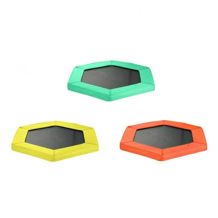 Coussin de Protection et Sécurité de Remplacement pour Mini Trampoline Hexagonal 127 cm - Orange