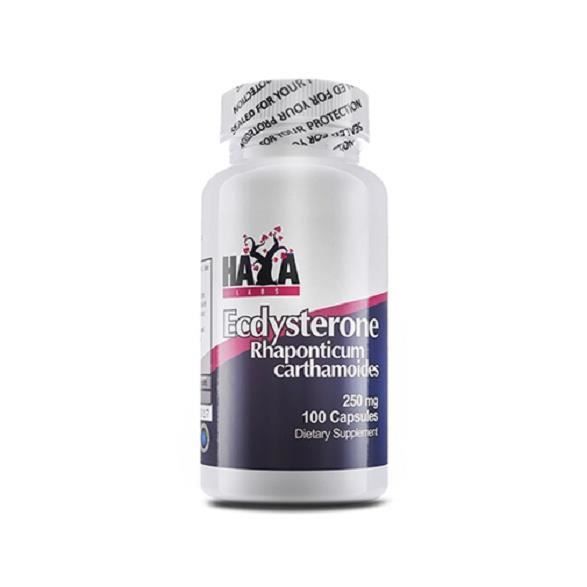 HAYA LABS ECDYSTERONE --- 100 capsules x 250 mg