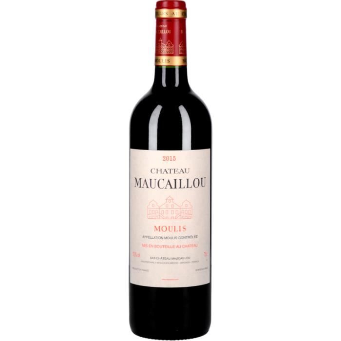 Vin Rouge - Château Maucaillou 2015 - Bouteille 75cl