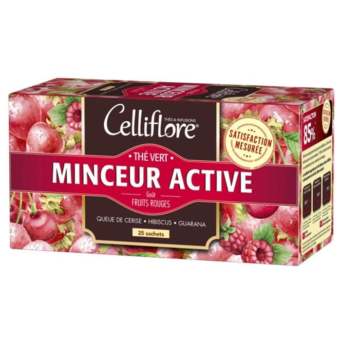 Celliflore Thé Vert Minceur Active 25 sachets
