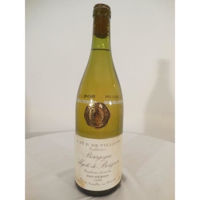 bouzeron aligoté aubert de villaine blanc 1988 - bourgogne france