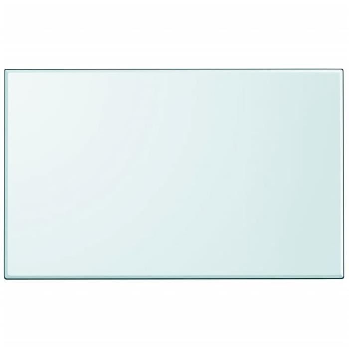 Jardin*2012Parfait Dessus de table Plateau de Table Meuble Moderne Décor- Plateau Pour Table rectangulaire en verre trempé 1000 x 62