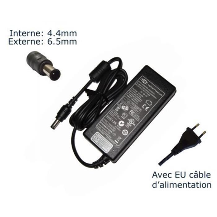 AC Adaptateur secteur pour Sony Vaio VGN-FE48C VGN-FE48E VGN-FE48G H VGN-FE48M VGN-FE50B chargeur ordinateur portable, adaptateur