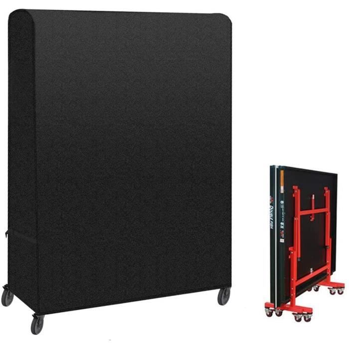 TABLE DE TENNIS DE TABLE Tesmotor Housse pour Table de Ping Pong, Housse Table de Tennis Imperméable Noir Anti Poussi&egrav16
