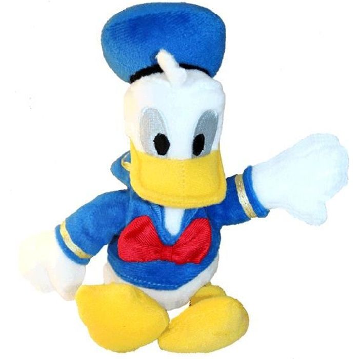 Disney Mickey Mouse - Peluche Donald Duck 19cm
