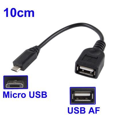 Adaptateur USB A Femelle vers Micro USB 5 Pin M…
