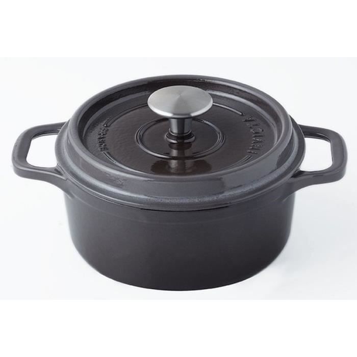 INVICTA Cocotte ronde - Ø 18 cm - Taupe - Tous feux dont induction