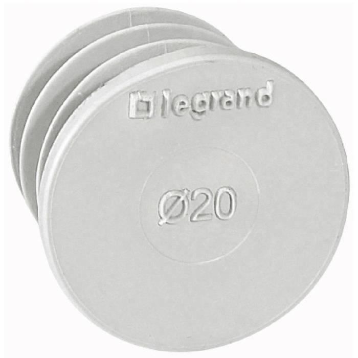 Obturateurs de gaine Batibox Energy Legrand - Diamètre 20 mm - Vendu par 8