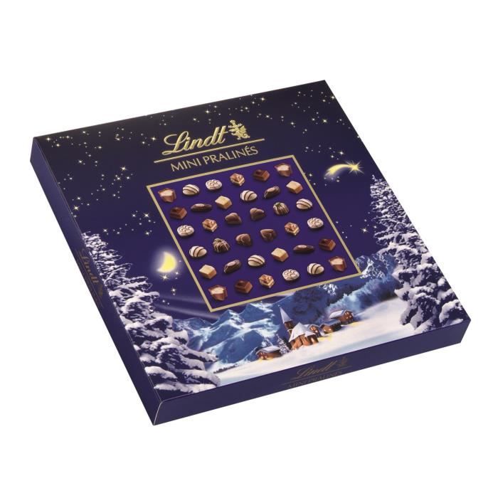 Lindt Mini Pralines Noël Chocolat 180g