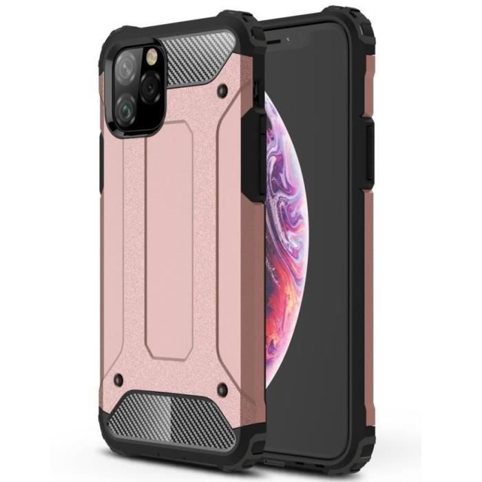 Coque iPhone 11 Antichoc Rose