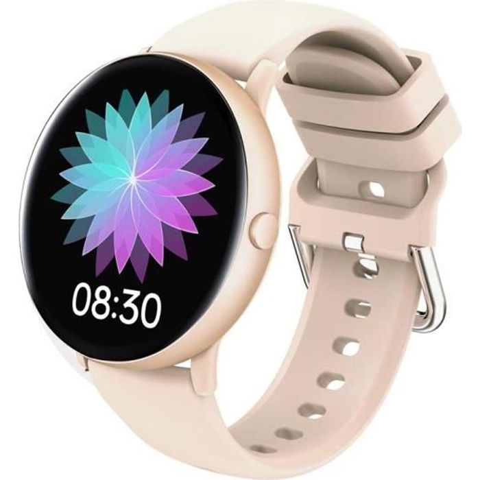 PIMPIMSKY Montre Connectée Femme - Montre Intelligent tactile Fréquence cardiaque-calories Smart watch Sport
