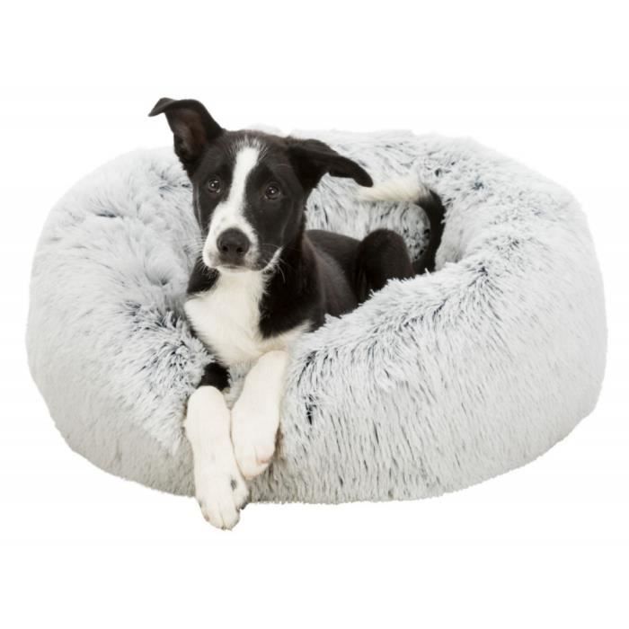 Lit Harvey rond couleur blanc-noir ø 50 cm pour chat et petit chien .-Trixie 50,000000
