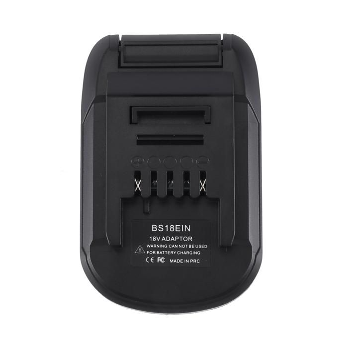 BS18EIN Batterie Convertisseur Adaptateur Chargeur pour Bosch 18V Li-Ion Batterie BAT618 BAT609 BAT618G pour Einhell Lithium Tool