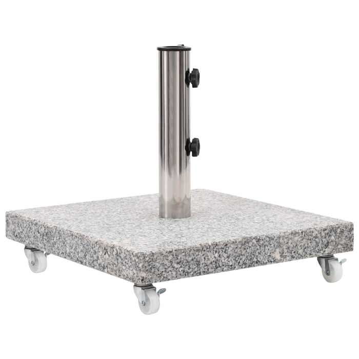 BEAU Socle de parasol Granite 30 kg Carré Gris - Contemporain Design 2025 438005787107