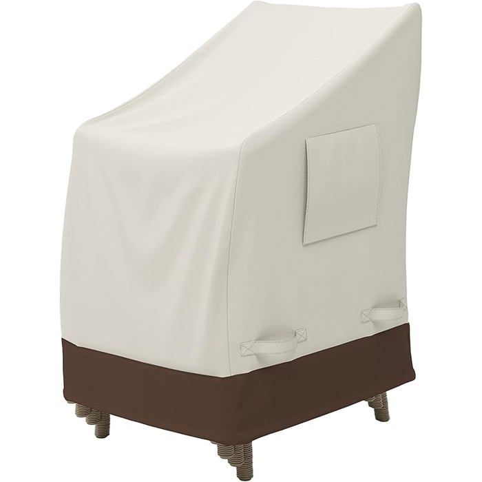 Hi 61035 Housse de protection pour chaises de jardin à empiler