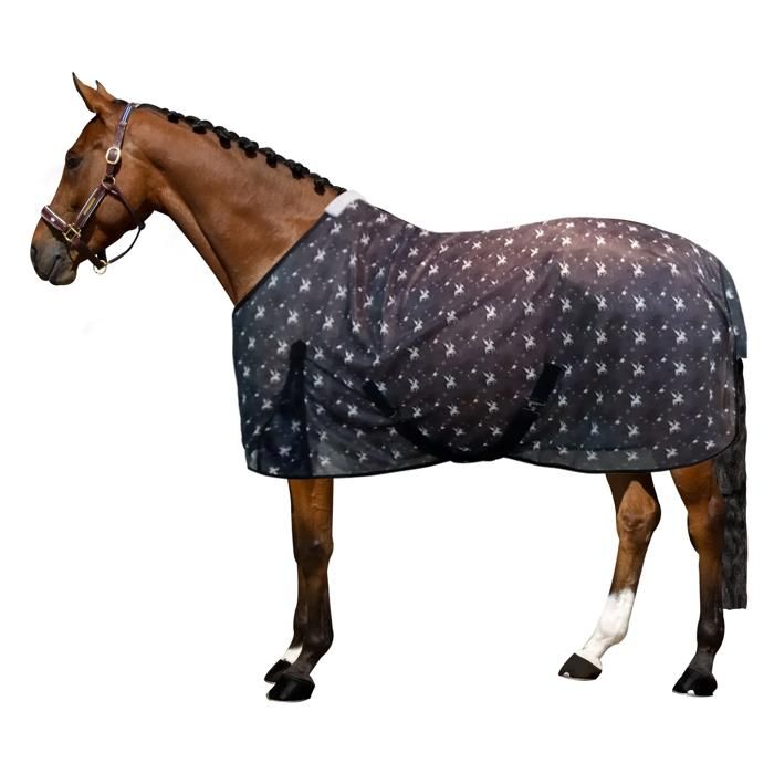 Couverture anti-mouches pour cheval Imperial Riding Carlys - Gris - 205 cm