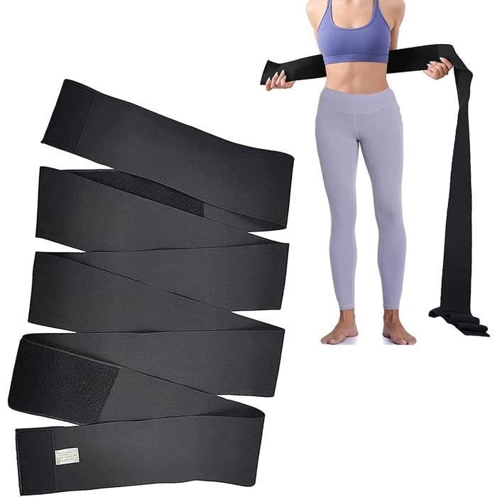 Entraîneur de Taille en Bandage Ceinture Abdominale Ajustable Invisible Ceinture
