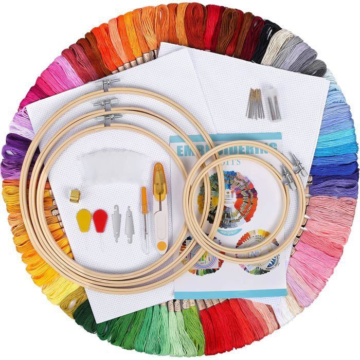 Kit Broderie Point De Croixnull