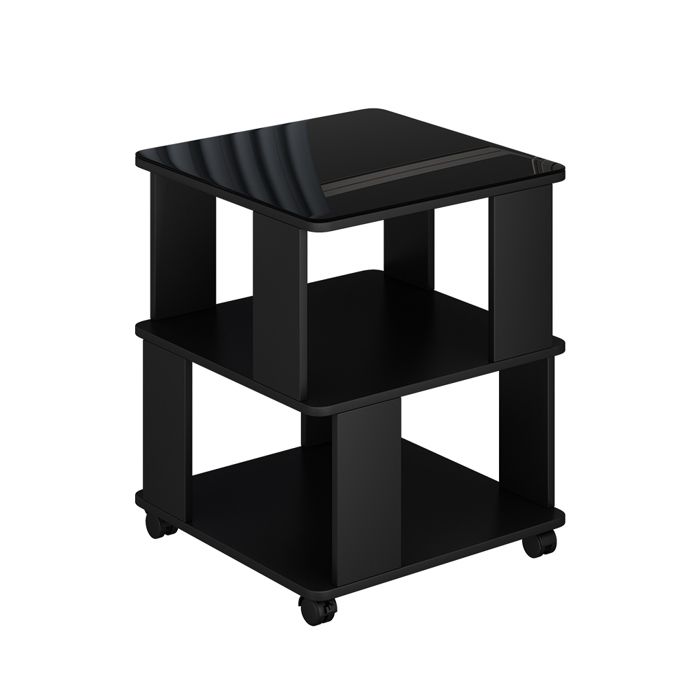 Table basse Velito 50x50cm Noir Vicco 55378 Table basse Velito 50x50cm Noir Vicco 55378
