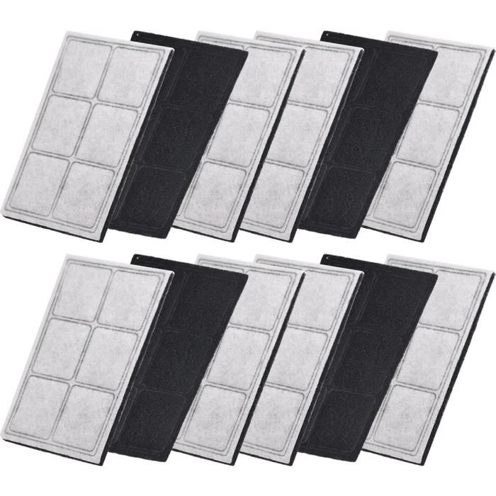 Meilleurs prix pour Compatible avec les filtres de fontaine à eau pour chat Drinkwell Platinum 12 filtres de rechange YYV