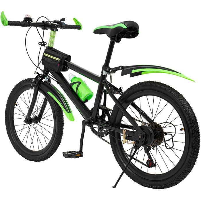 Vélo pour enfant 20 pouces - Garçon - Fille - VTT - Multivitesses