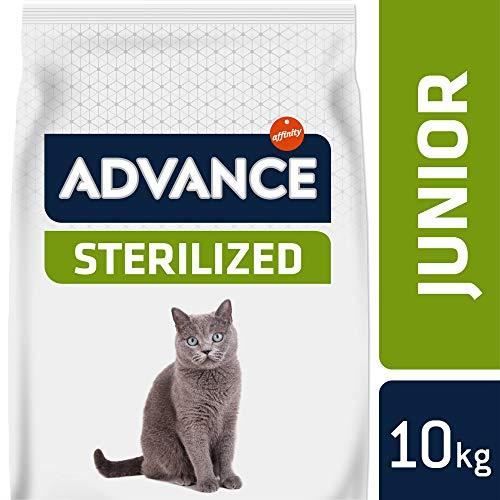 Advance Sterilized Junior - Croquettes pour chat stérilisé 10 kg - Prévention du surpoids