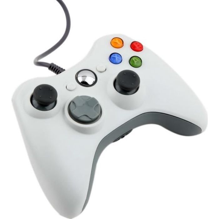 Câble USB De Charge Et Connexion Pour Manette Xbox 360 - Blanc, Générique, Neuf Scellé