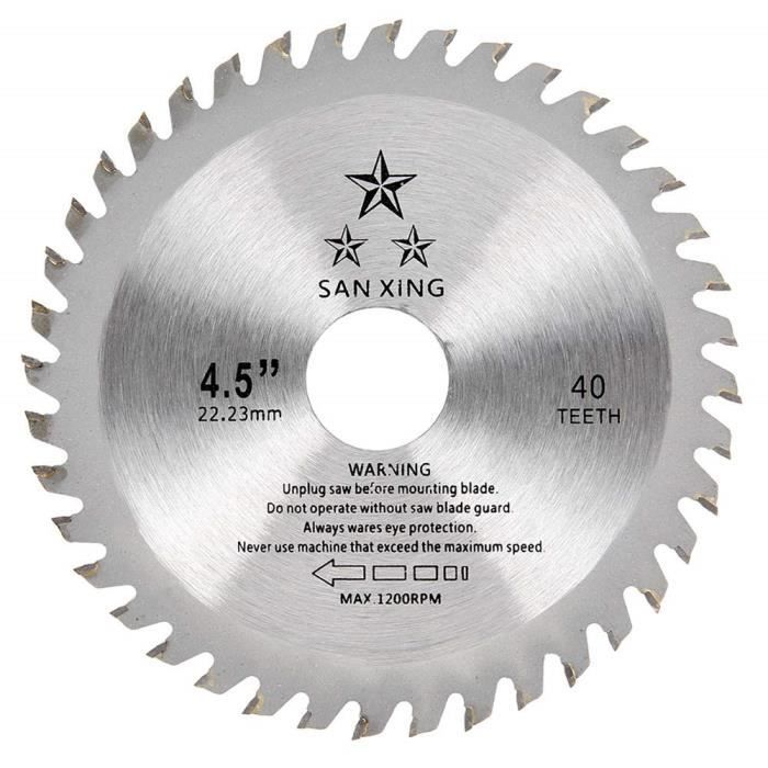 Saxton TCT13540T Lae De Scie Circulaire à Bois TCT 135 X Alésage 12