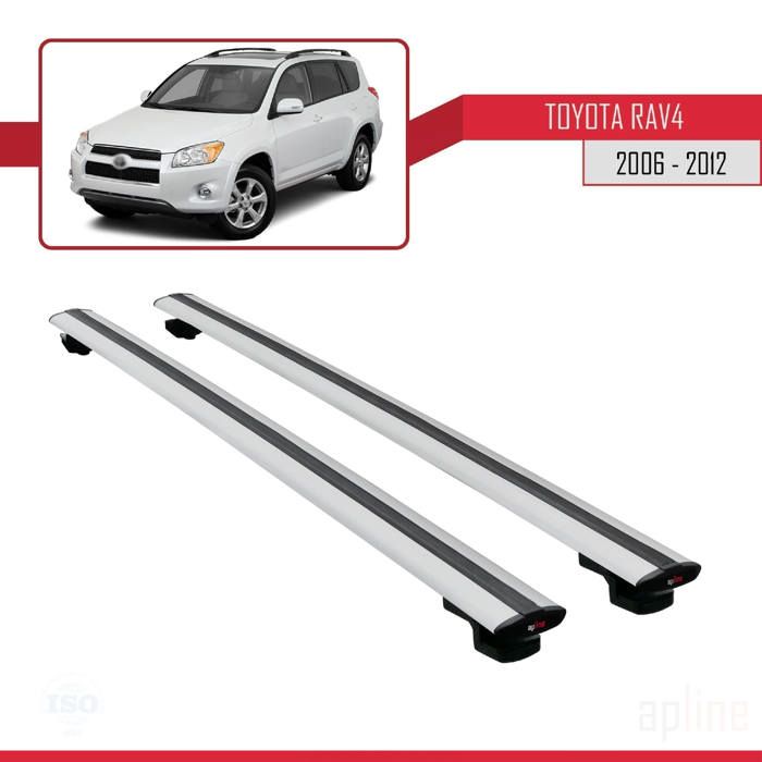 Barres De Toit Transversales Pour Toyota RAV4 (2005-2012) - Marque TURTLE - Neuf Garantie 2 Ans
