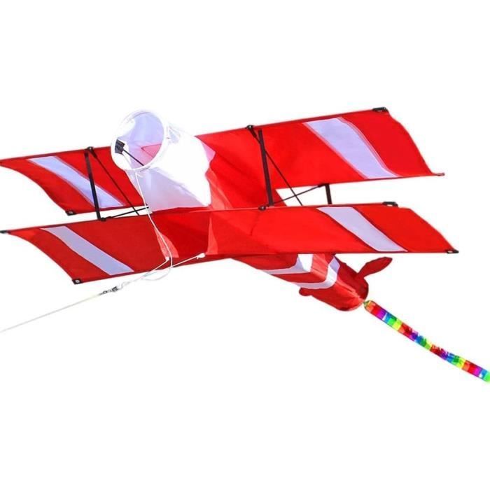 Cerf-volant Méduse Touch The Sky – Facile à Voler, Tissu Polyester, Structure Carbone, Sac Inclus