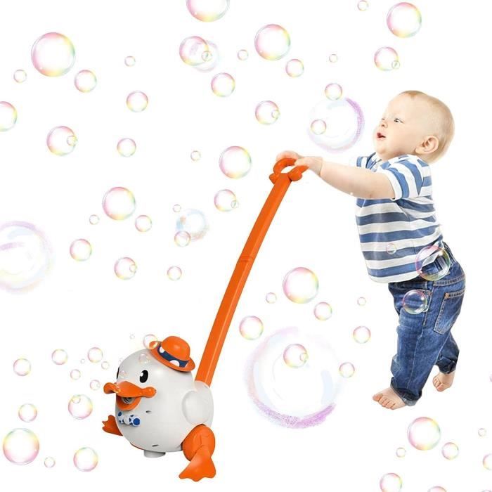 Tondeuse à Bulles Pour Tout-petits – Automatique, Musicale, 5000 Bulles/min – Avec 4 Bouteilles Et 20 Concentrés