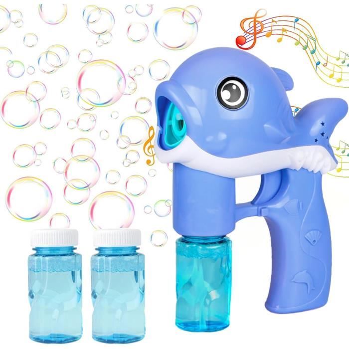Machine à Bulles Baguette Magique De Fée Avec Musique Et Lumières - Jouet Enfant Pistolet à Bulles