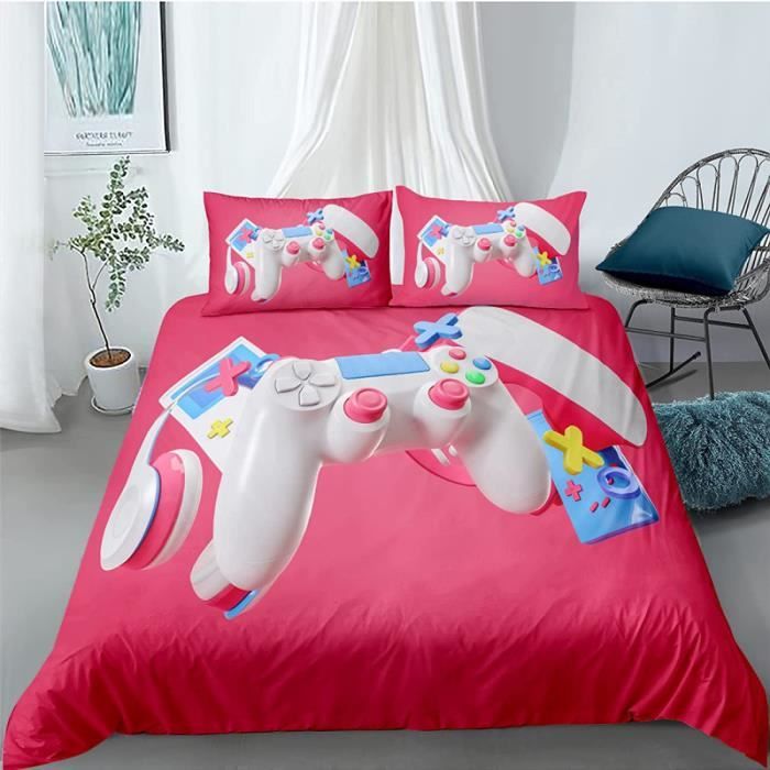 Acheter Couvre-lit imprimé pour Console de jeu 3D, ensemble de housse