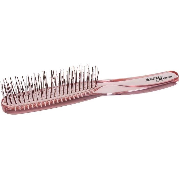 Brosse à Cheveux Soufflet Droite - 24x4.5cm, Rose, Neuf