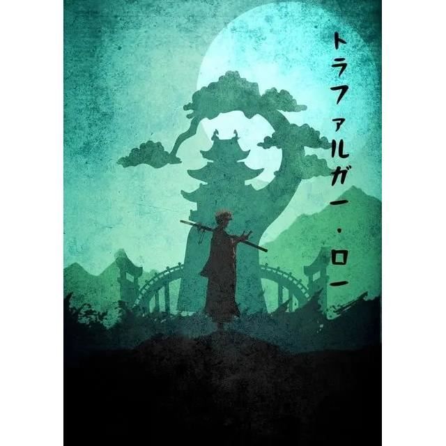 Poster Sur Toile « One Piece Wanted » – Impression Moderne 30 X 45 Cm, Déco Chambre Ou Bureau - 2